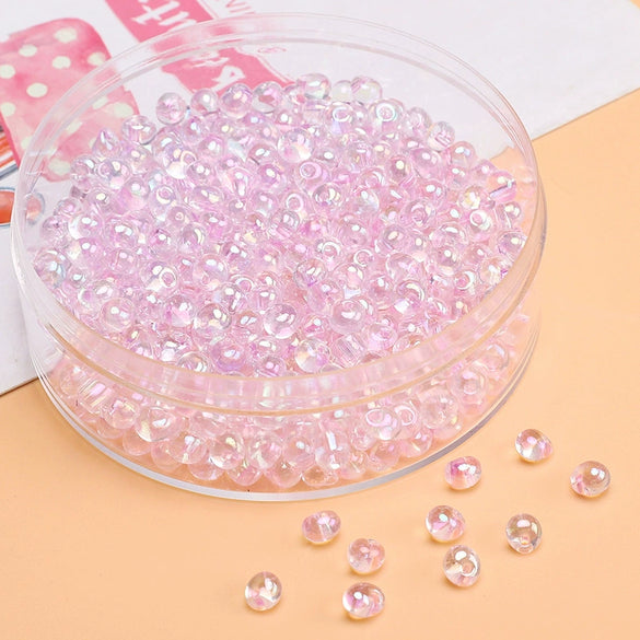 Wholesale Glass Glaze Geometric Water Droplets Beads For Handmade Bracelet Necklace Pendant Accessories