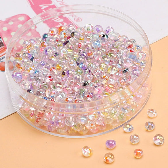 Wholesale Glass Glaze Geometric Water Droplets Beads For Handmade Bracelet Necklace Pendant Accessories