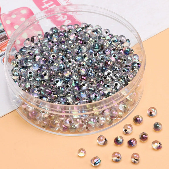 Wholesale Glass Glaze Geometric Water Droplets Beads For Handmade Bracelet Necklace Pendant Accessories