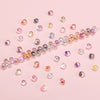 Wholesale Glass Glaze Geometric Water Droplets Beads For Handmade Bracelet Necklace Pendant Accessories