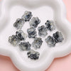 Wholesale Glass Glaze Handmade Double Hole Lotus Loose Beads For Diy Necklace And Bracelet Accessories