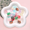 Wholesale Glass Glaze Handmade Double Hole Lotus Loose Beads For Diy Necklace And Bracelet Accessories