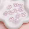 Wholesale Glass Glaze Handmade Double Hole Lotus Loose Beads For Diy Necklace And Bracelet Accessories