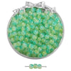 Wholesale Glass Glaze Handmade Geometric Apple Beads Bracelet Necklace Accessories