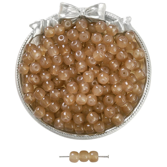 Wholesale Glass Glaze Handmade Geometric Apple Beads Bracelet Necklace Accessories