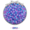 Wholesale Glass Glaze Handmade Geometric Apple Beads Bracelet Necklace Accessories