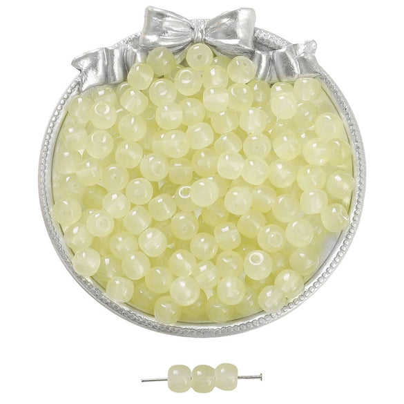 Wholesale Glass Glaze Handmade Geometric Apple Beads Bracelet Necklace Accessories