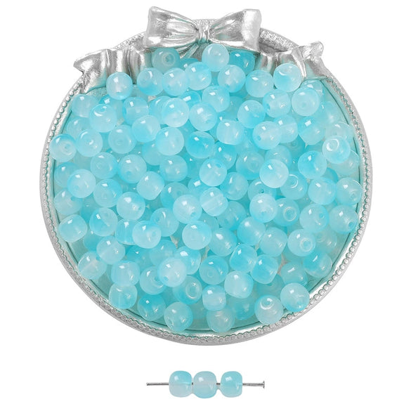 Wholesale Glass Glaze Handmade Geometric Apple Beads Bracelet Necklace Accessories
