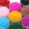 Wholesale Glass Glaze Imitation Jade Abacus Beads For Jewelry Making Geometric Personality Style