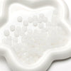 Wholesale Glass Glaze Imitation Jade Abacus Beads For Jewelry Making Geometric Personality Style