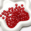 Wholesale Glass Glaze Imitation Jade Abacus Beads For Jewelry Making Geometric Personality Style