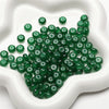 Wholesale Glass Glaze Imitation Jade Abacus Beads For Jewelry Making Geometric Personality Style