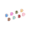 Wholesale Glass Glaze Jewelry Material For Diy Earrings And Bracelet Handmade Double Dye Flat Rice Beads