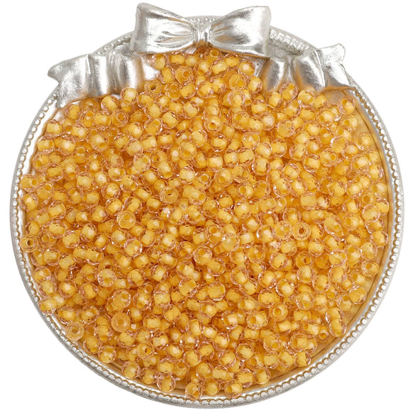 Wholesale Glass Glaze Jewelry Material For Diy Earrings And Bracelet Handmade Double Dye Flat Rice Beads