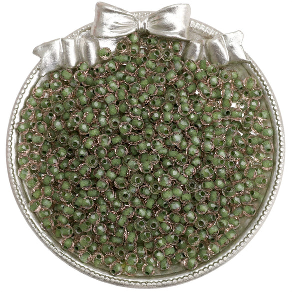 Wholesale Glass Glaze Jewelry Material For Diy Earrings And Bracelet Handmade Double Dye Flat Rice Beads