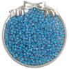 Wholesale Glass Glaze Jewelry Material For Diy Earrings And Bracelet Handmade Double Dye Flat Rice Beads