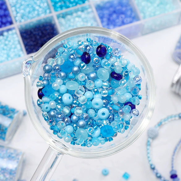 Wholesale Glass Glaze Round Beads For Diy Handmade Bracelet Necklace Accessories
