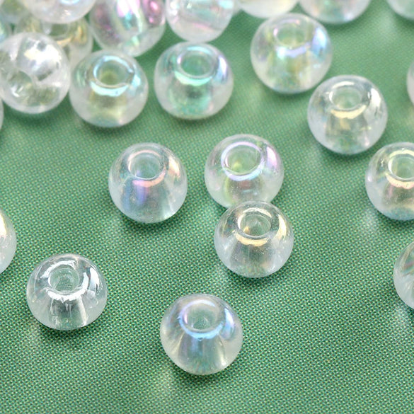 Wholesale Glass Glaze Round Beads For Diy Handmade Bracelet Necklace Accessories