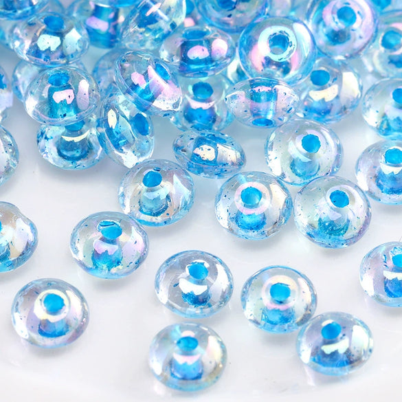 Wholesale Glass Glaze Round Beads For Diy Handmade Bracelet Necklace Accessories