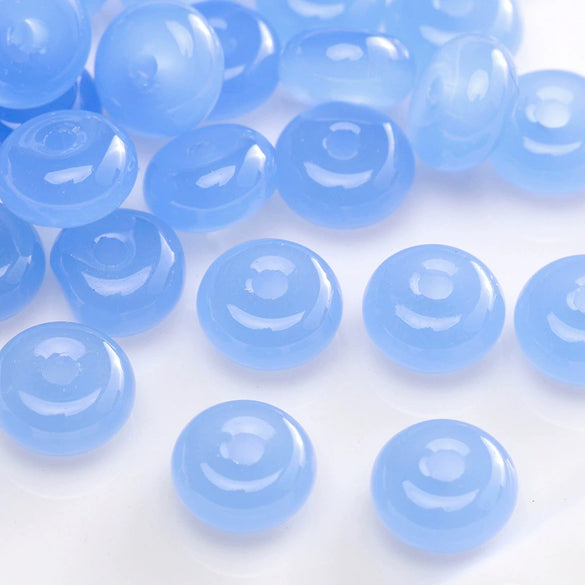 Wholesale Glass Glaze Round Beads For Diy Handmade Bracelet Necklace Accessories
