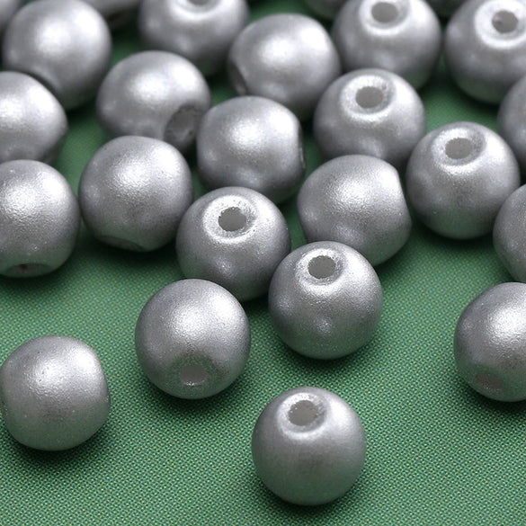 Wholesale Glass Glaze Round Beads For Diy Handmade Bracelet Necklace Accessories