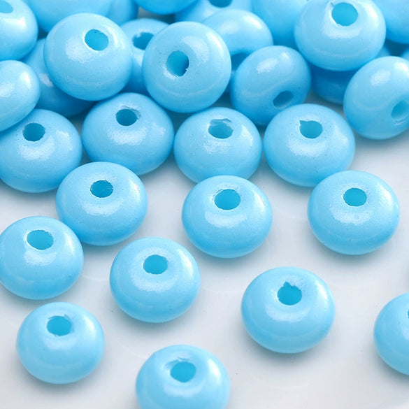 Wholesale Glass Glaze Round Beads For Diy Handmade Bracelet Necklace Accessories