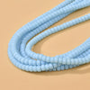 Wholesale Glass Glazed Colored Wheels Beaded Jewelry Accessories Material Handmade With Geometric Style And Paint Design