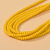 Wholesale Glass Glazed Colored Wheels Beaded Jewelry Accessories Material Handmade With Geometric Style And Paint Design