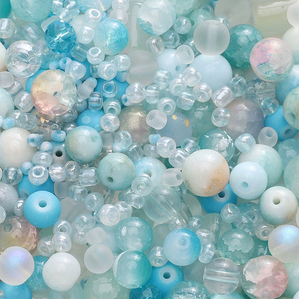 Wholesale Glass Glazed Colorful Loose Beads For Diy Mobile Phone Chain Jewelry
