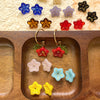 Wholesale Glass Glazed Fuel Injection Flowers Loose Beads For Diy Bracelet Necklace Beading Material
