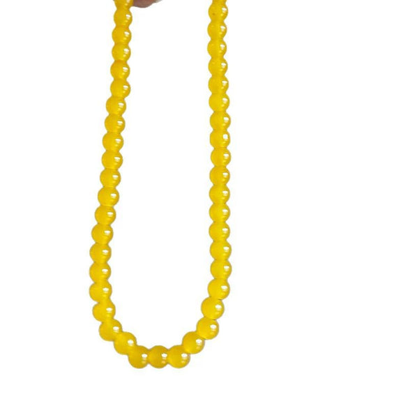 Wholesale Glass Glazed Geometric Handmade Women's Clavicle Chain Necklace