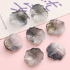 Wholesale Glass Glazed Handmade Three Dimensional Lace Lotus Leaf Beads For Necklace Bracelet Clothing Accessories