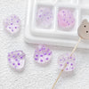 Wholesale Glass Glazed Shell Beads Handpainted Light Gradient Bracelet Necklace Mobile Phone Chain Accessories