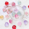 Wholesale Glass Glazed Shell Beads Handpainted Light Gradient Bracelet Necklace Mobile Phone Chain Accessories