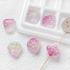 Wholesale Glass Glazed Shell Beads Handpainted Light Gradient Bracelet Necklace Mobile Phone Chain Accessories