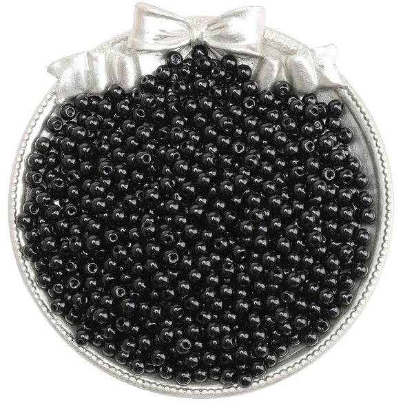 Wholesale Glass Glazed Solid Color Round Beads Handmade Beaded Bracelet Jewelry Accessories