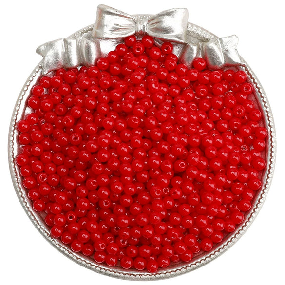 Wholesale Glass Glazed Solid Color Round Beads Handmade Beaded Bracelet Jewelry Accessories