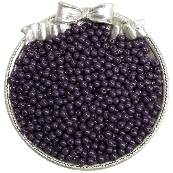 Wholesale Glass Glazed Solid Color Round Beads Handmade Beaded Bracelet Jewelry Accessories