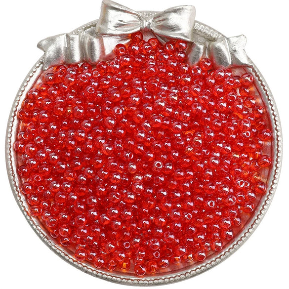 Wholesale Glass Glazed Solid Color Round Beads Handmade Beaded Bracelet Jewelry Accessories
