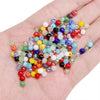 Wholesale Glass Glazed Solid Color Round Beads Handmade Beaded Bracelet Jewelry Accessories