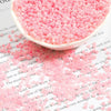 Wholesale Glass Loose Beads For Handmade Jewelry Cream Rice Shape Beaded Accessories For Bracelet And Earrings