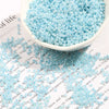 Wholesale Glass Loose Beads For Handmade Jewelry Cream Rice Shape Beaded Accessories For Bracelet And Earrings