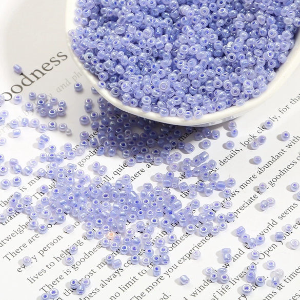 Wholesale Glass Loose Beads For Handmade Jewelry Cream Rice Shape Beaded Accessories For Bracelet And Earrings