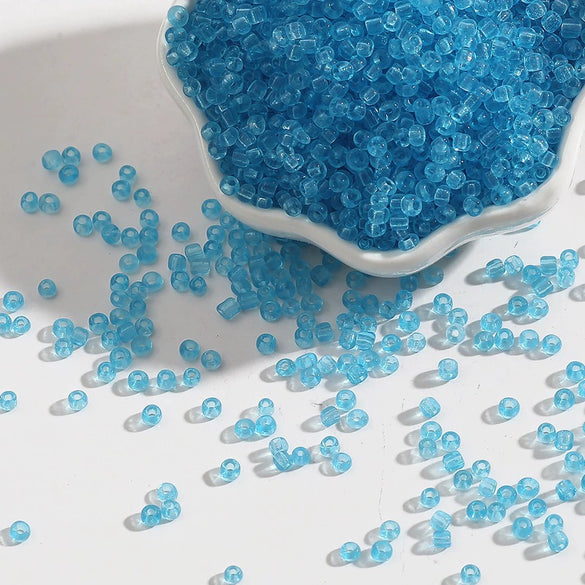 Wholesale Glass Transparent Loose Beads Handmade Diy Jewelry Material For Bracelet And Hairpin Accessories