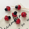 Wholesale Glazed Glass Cake Shape Beads Jewelry Fuel Injection Process For Bracelets Necklaces And Phone Chains