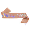Wholesale Glitter Cloth Shoulder Strap Belt For Birthday Girls Knitted
