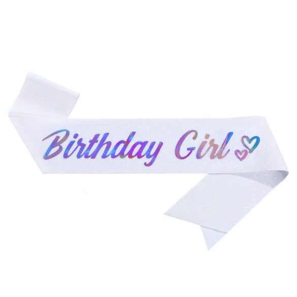 Wholesale Glitter Cloth Shoulder Strap Belt For Birthday Girls Knitted