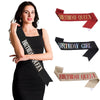 Wholesale Glitter Cloth Shoulder Strap Belt Ribbon With Bronzing For Party