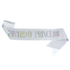 Wholesale Glitter Cloth Shoulder Strap Etiquette Belt For Birthday Party With Bronzing