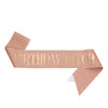 Wholesale Glitter Cloth Shoulder Strap Etiquette Belt With Bronzing For Party